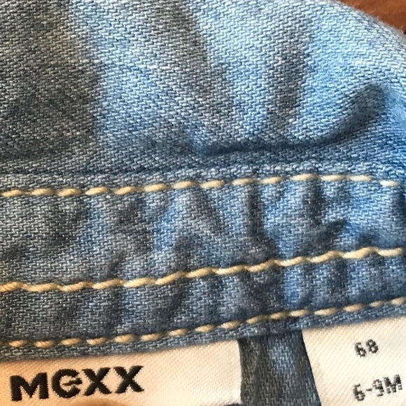 Mexx Little denim-like tank Baby Size 6-9m - Picture 2 of 7